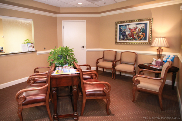 Waiting Area North Spring Dentistry